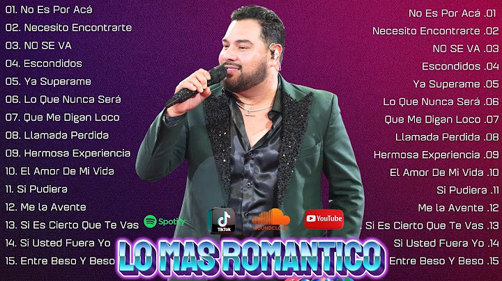 Carin Leon, Banda MS, Grupo Firme, La Adictiva, Grupo Frontera Y Mas 🤟1 Hora de Banda Romántica Mix