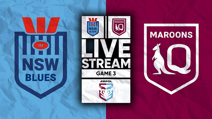 NSW Blues vs QLD Maroons LIVE STREAM | Game 3 | State of Origin 2025