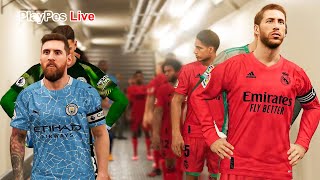 MESSI to Man City ? - Real Madrid vs Manchester City - Potential Lineups 20/21 - eFootball PES 2020