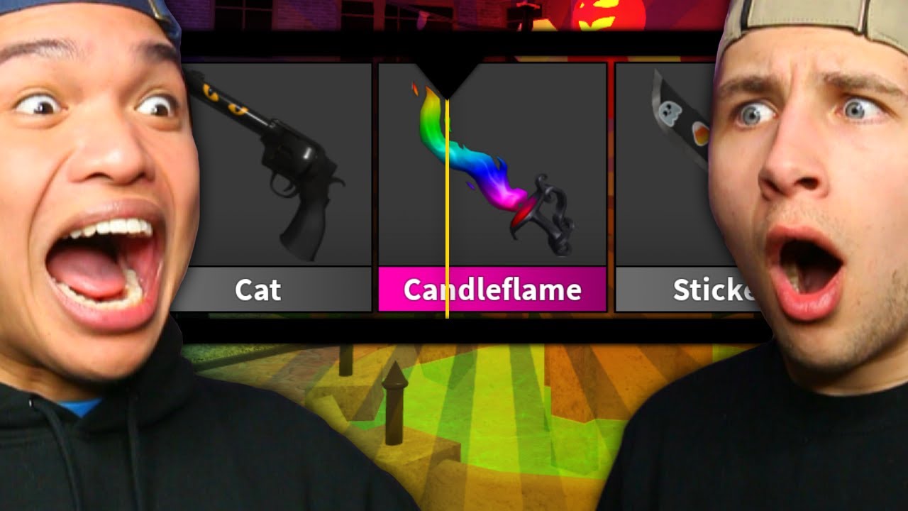 UNBOXING GODLY CANDLEFLAME!? in Murder Mystery 2 - YouTube