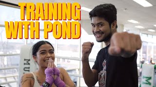 Training with Pond Sitmonchai! - Vlog #7