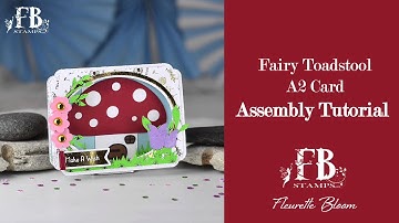 Fairy Toadstool A2 Card SVG Assembly