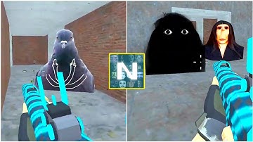 Nextbots Sandbox in Backrooms Shooter Gameplay , Sandbox Android Games  ios Walkthrough Simulator