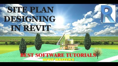 AUTODESK REVIT TUTORIAL || HOW TO DESIGN A SITE PLAN IN REVIT || EXTERIOR DESIGNING