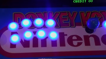 Donkey Kong Arcade (10TB hdd 250GB M.2 GTX 1080TI) LED Blinky