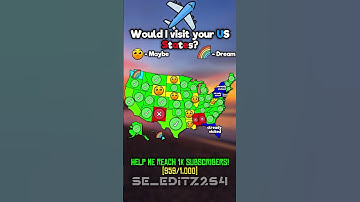 Would I visit your US State? #usa #unitedstates  #mapper #mapping #map #viral #edit #flag #memes#fyp