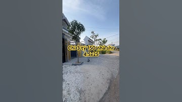 Chỉ 3 tỷ 150 nhà 4.5x25 mt đường nhựa đẹp 1 xẹc Gò Hưu 50m