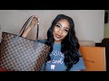 Louis Vuitton NeverFull MM unboxing + What's in my bag in 2020 as a Dental Hygienist