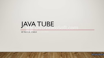 OOPS, Access Modifier, Data Hiding Part 1 By Rahul Singh