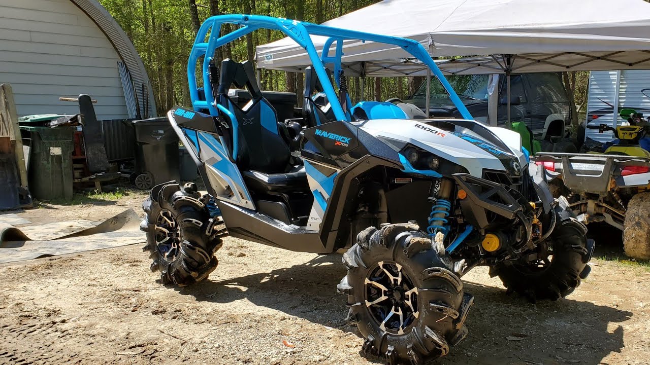 Axle install on 2017 Can Am Maverick 1000r xmr!! YouTube