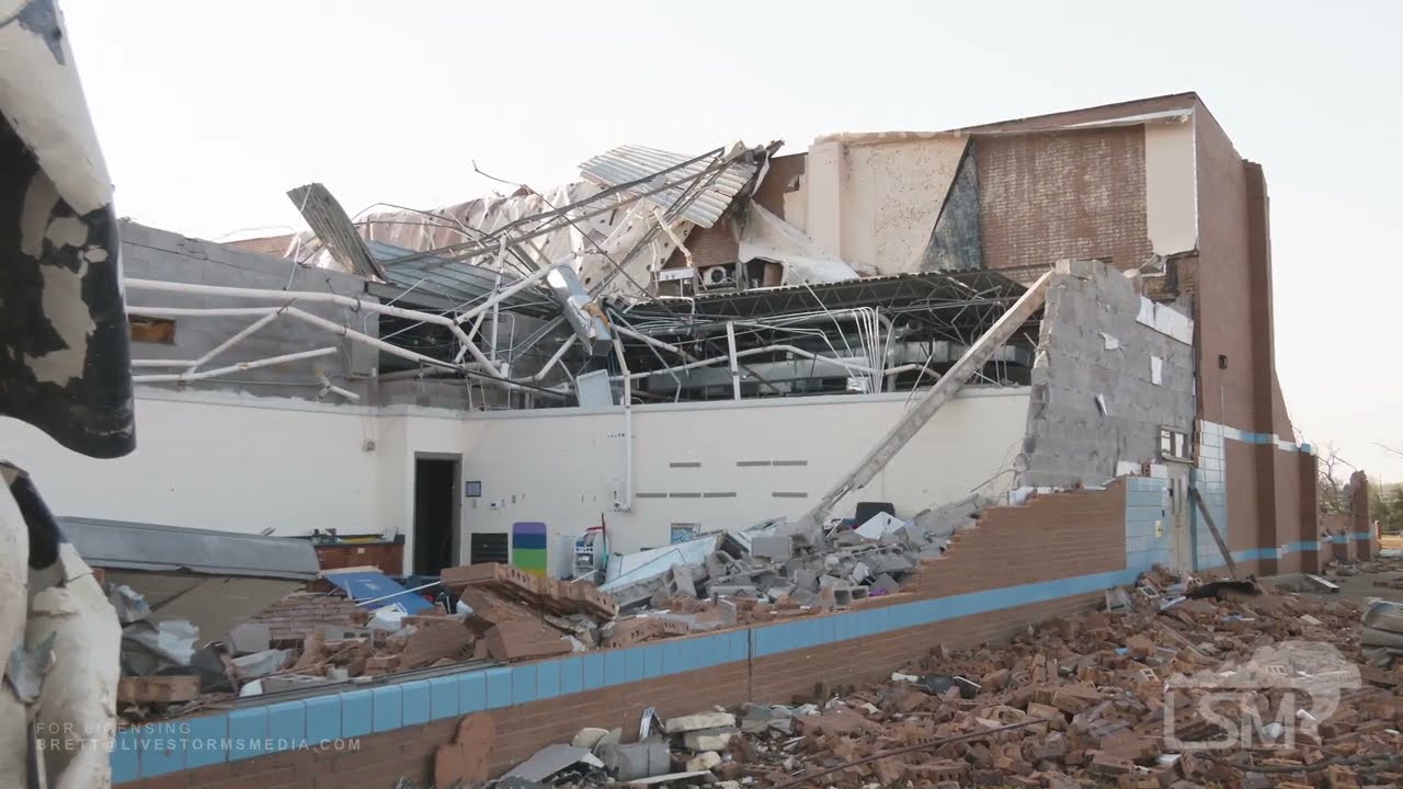 04-01-2023 Covington, TN - First look TN Tornado Destruction