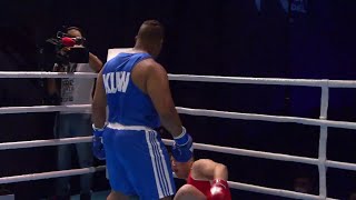 2021 ASBC Day 3 (+91kg) AFG vs KUW | Asian Elite Men and Women Boxing Championships Delhi-Dubai