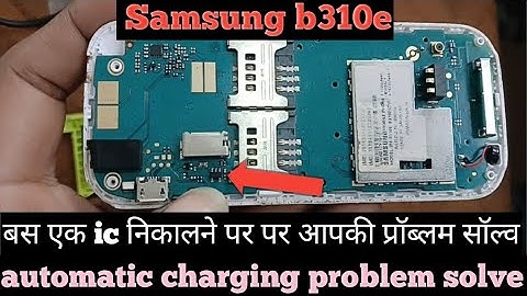 Samsung b310e charging problem solve 2024| Samsung b310e charging ic bypass| Samsung b310e ic jumper