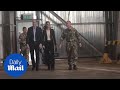 Kate and William visit military personnel at RAF base in Cyprus