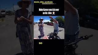 Ding-Dong Ditch Gone Wrong: Biker Kid vs Male Karen! 🚪🔔🤬