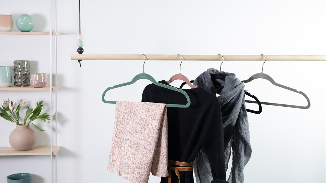 Personal and practical rack - DIY by Søstrene Grene - YouTube