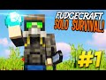 Becoming RICH In The First Episode - Fudgecraft Solo Survival #1 (Minecraft)