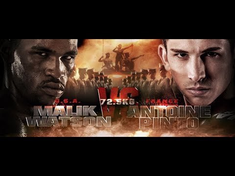 ANTOINE PINTO (FRA) vs MALIK WATSON (USA) [THAI FIGHT RPCA 2015]