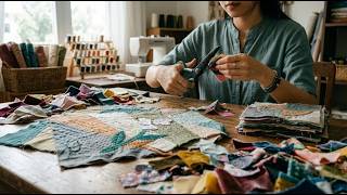 2 Ideas For Creating Patchwork Magic: Fabric Collage & Appliqué Art Update