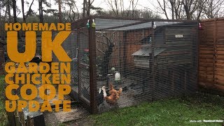 Update video, about 8 months on. enjoy..... https://youtu.be/5Hvzj1zh2aA This is how I built my chicken coop in my urban back 