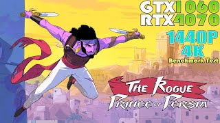 GTX 1060 - RTX 4070 ~ The Rogue Prince of Persia | 1440P and 4K Performance Test