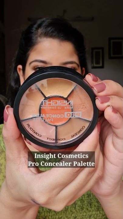 Insight Cosmetics Pro Concealer Palette | Review & Demo #shorts #makeupshorts