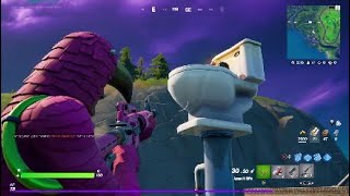 Destroy Toilet - FORTNITE