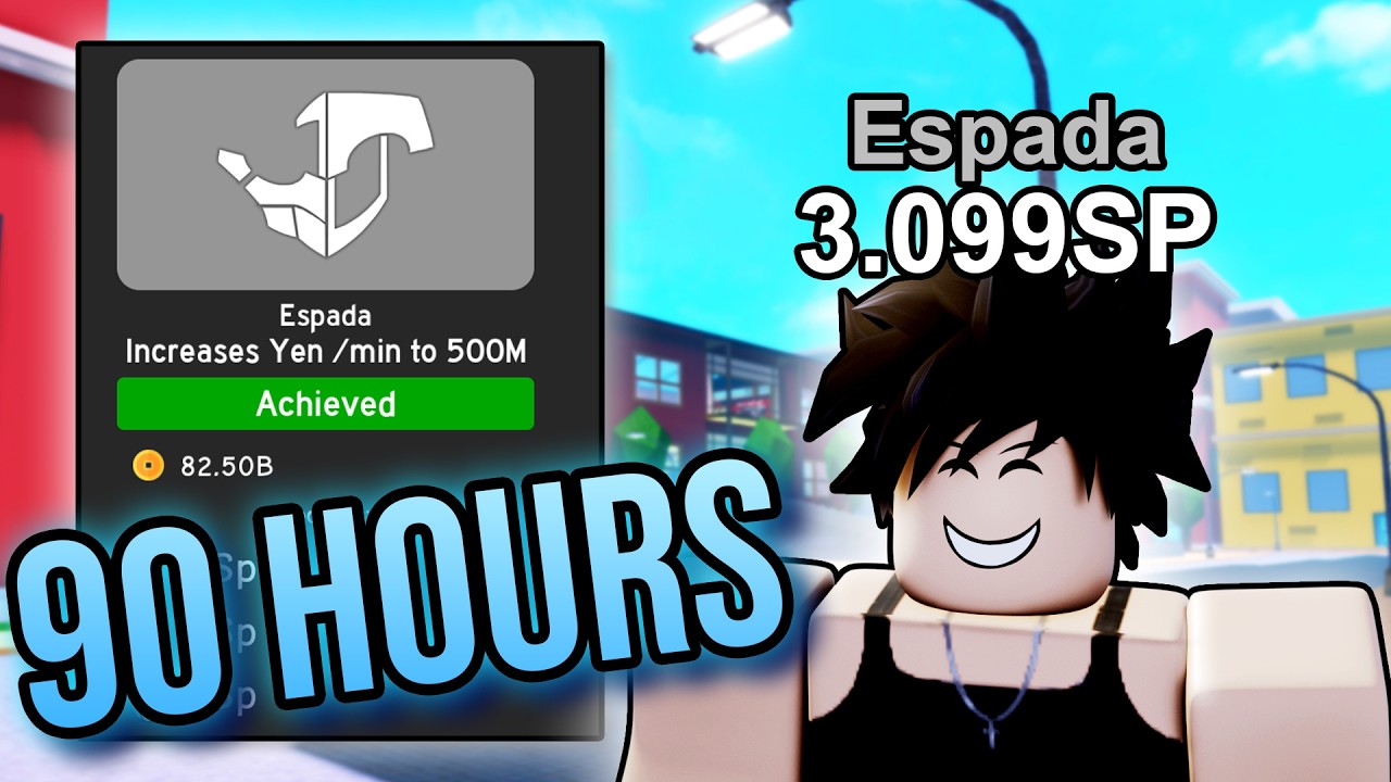 I Reached ESPADA After 90 HOURS in Anime Fighting Simulator