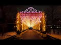 ⁴ᴷ⁶⁰ Walking Moscow: Christmas Walk 🎄 Gorky Central Park of Culture and Leisure - Part II