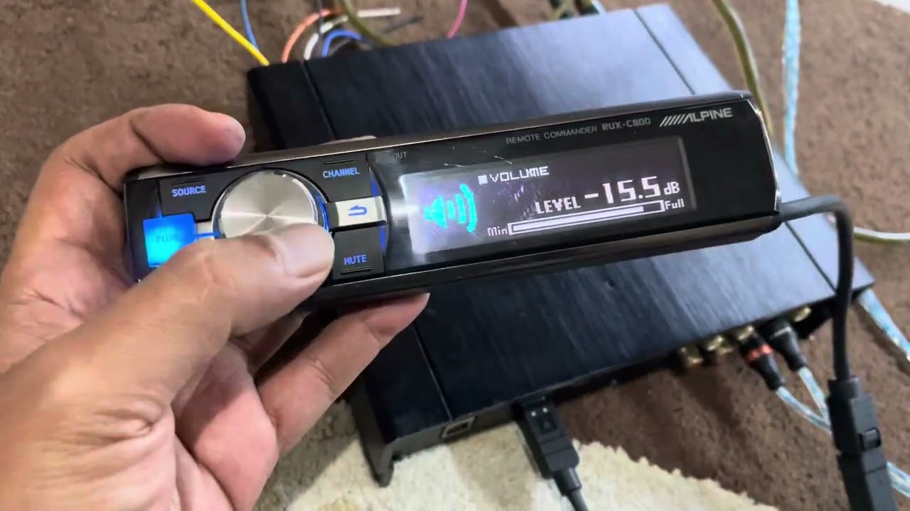 Dsp Alpine Pxa H800 - YouTube