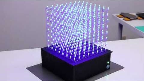 8x8x8 LED CUBE WITH ARDUINO UNO