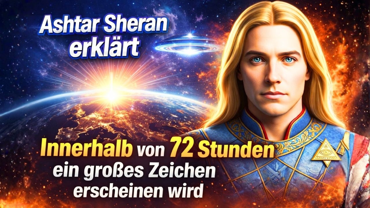 Ashtar Sheran erklärt, dass innerhalb von 72 Stunden ein großes Zeichen ...
