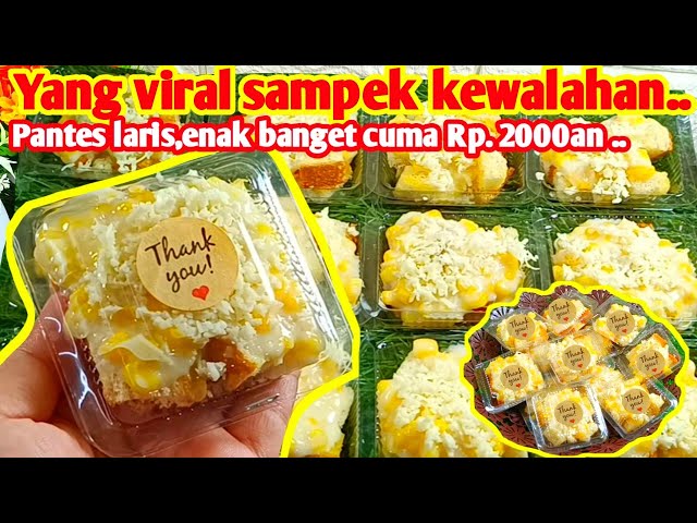 YANG VIRAL SELALU JADI REBUTAN, SUPER CREAMY, MAKAN SATU MaSIH KURANG, JAJANAN ANAK SEKOLAH TERBARU class=