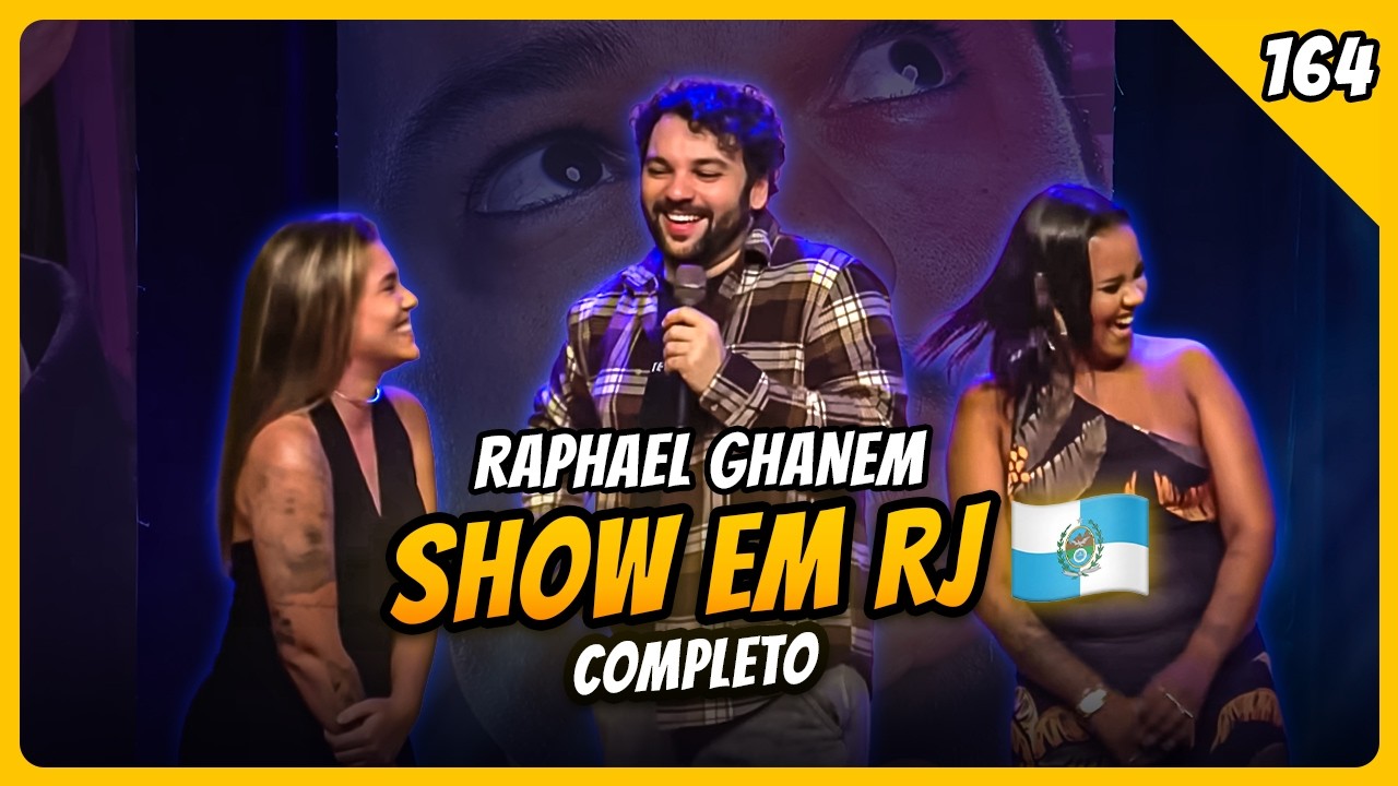 SHOW COMPLETO NA ILHA DO GOVERNADOR! RJ! RAPHAEL GHANEM BATE PAPO COM SOLTEIRAS E CASAIS!