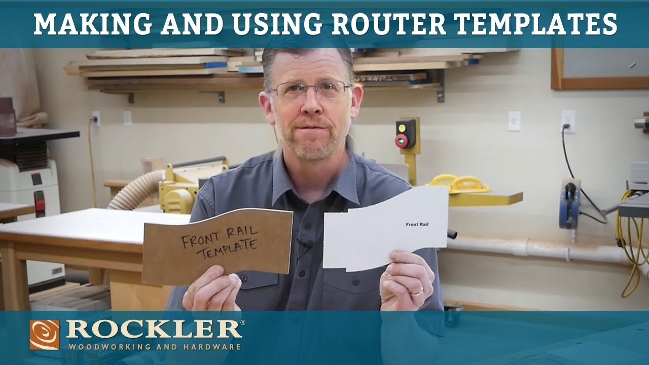 Making And Using Router Templates Rockler Demo Youtube