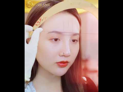 Video Điêu khắc chân mày siêu sợi tại Thẩm Mỹ viện quốc tế... - youtube