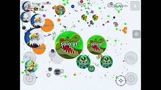 اقاريو-النهايه فتره وراجع احوبكم agar.io mobile