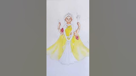 Devi Uma painting from Zee Bangla Mahalaya 2023 llNobopotrikay Deviboron part 3|| #zeebangla #art