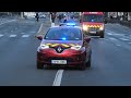 Pompiers de Paris - Renault Zoë &amp; VRID (Drone Team) en Urgence