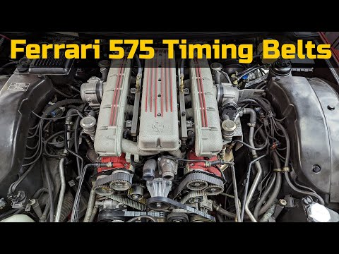 Ferrari 575 DIY Timing Belt Service