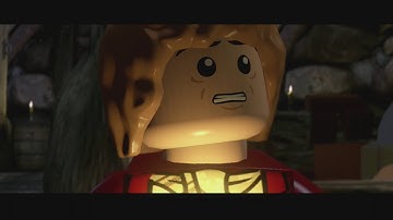 LEGO The Hobbit - Gameplay Walkthrough Part 9: Queer Lodgings HD
