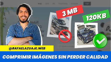 ✅ Cómo COMPRIMIR IMÁGENES sin PERDER CALIDAD | 3 HERRAMIENTAS GRATIS en 2024