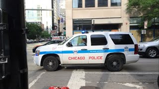 Chicago IL Police Department Tahoe Responding Code 3