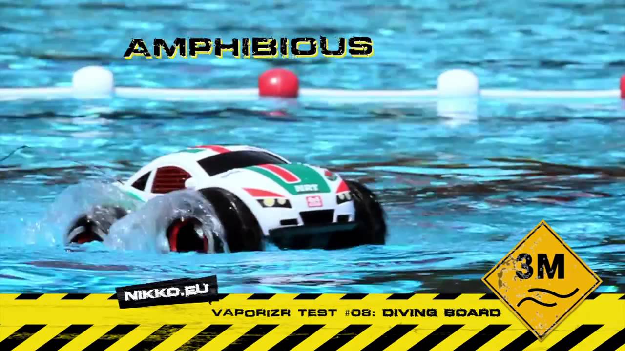 Necklet cafetaria ijsje Nikko VaporizR Amphibious RC Car - YouTube