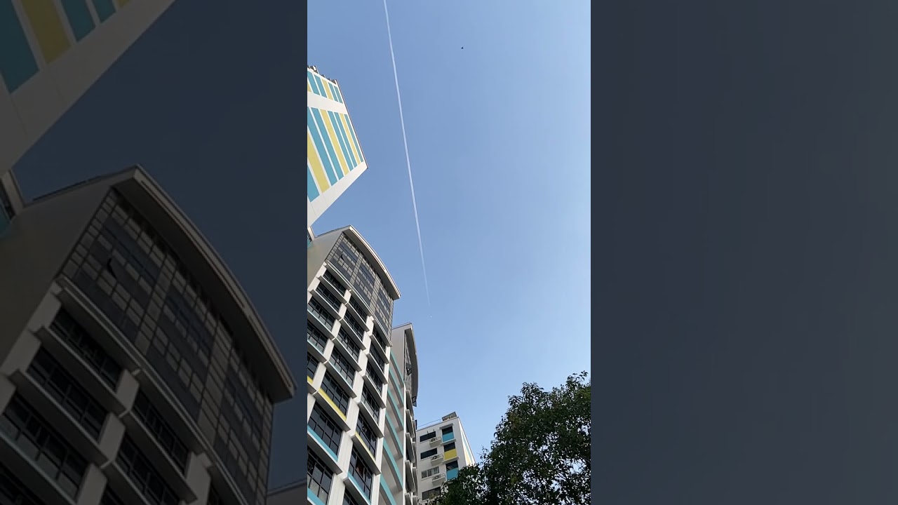 Jet plane moving so fast