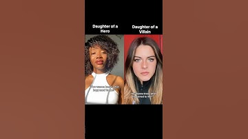 #pov daughter of the hero vs daughter of the villain #shortvideo #shorts #short
