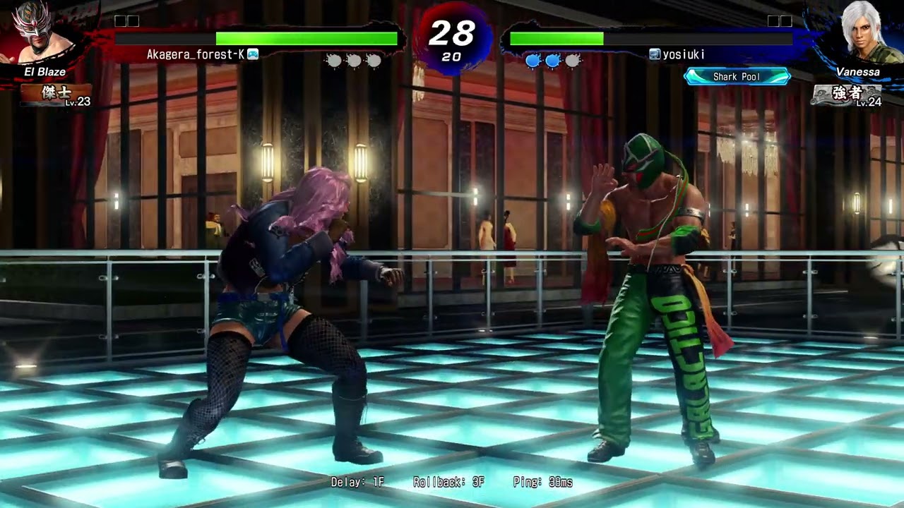 Virtua Fighter 5 R.E.V.O World Stage　/　バーチャファイター5 レヴォ ワールドステージ　【ランクマ】ベネッサ vs エル・ブレイズ　20260214-01