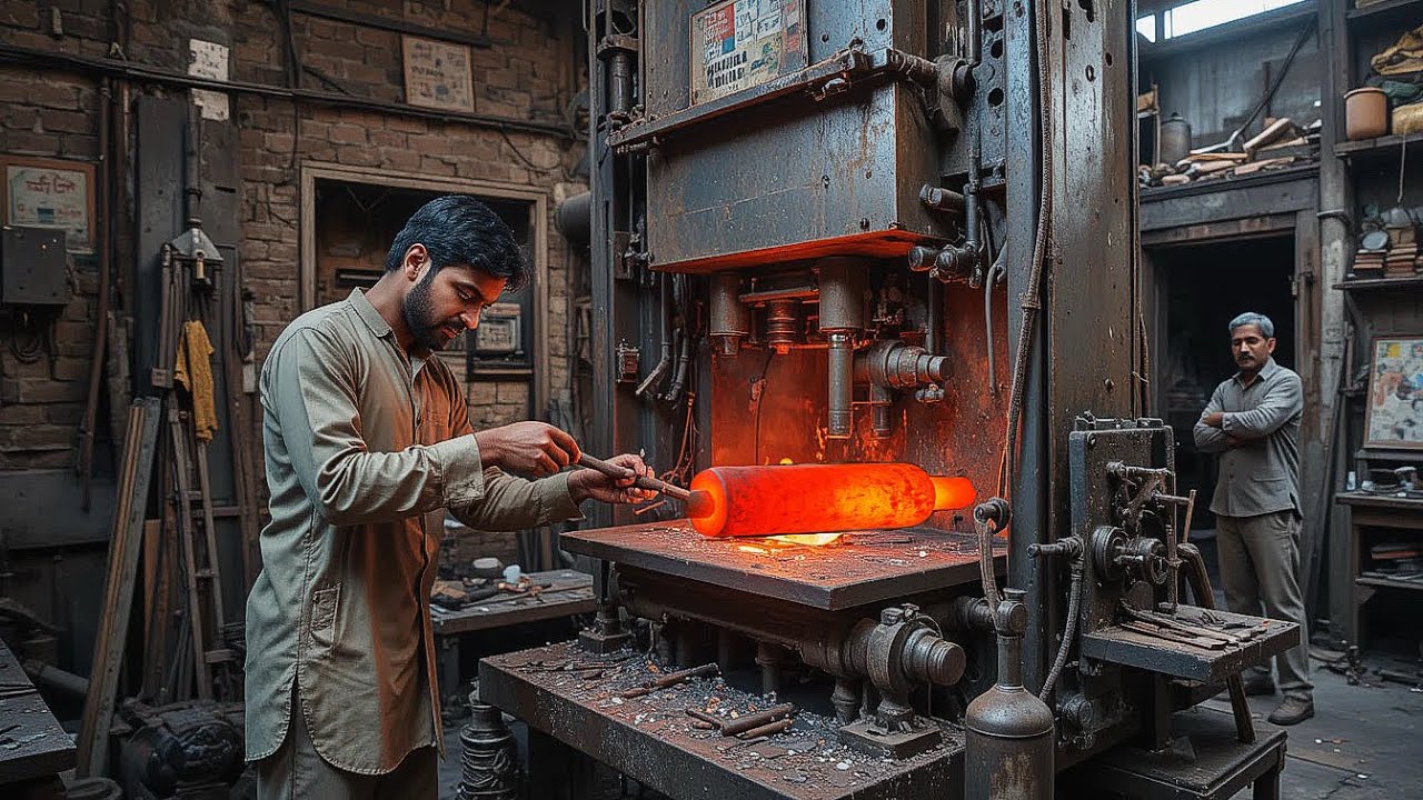 Brand New Trolley Axle Manufacturing Local Workshop | Step by Step Full Process	