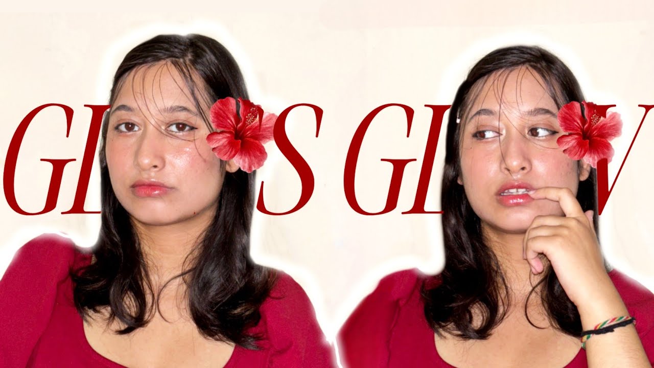 Japanese GLASS makeup🍒 [ Beginner friendly makeup tutorial💄]