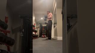 40 lbs x 5 dumbbell curls #bodybuilding #armtraining #armworkout #dumbbellcurl